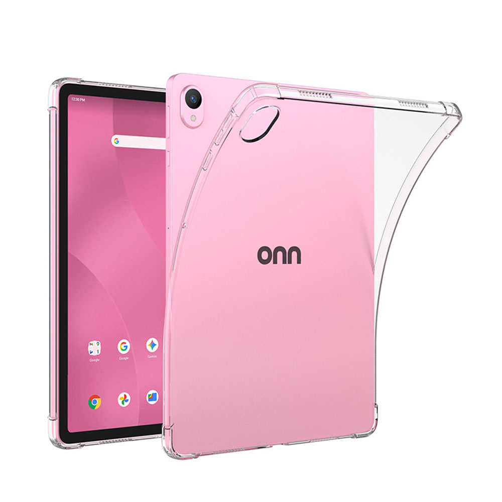 Onn Tablet Accessories - Przezroczyste etui TPU z poduszkami powietrznymi