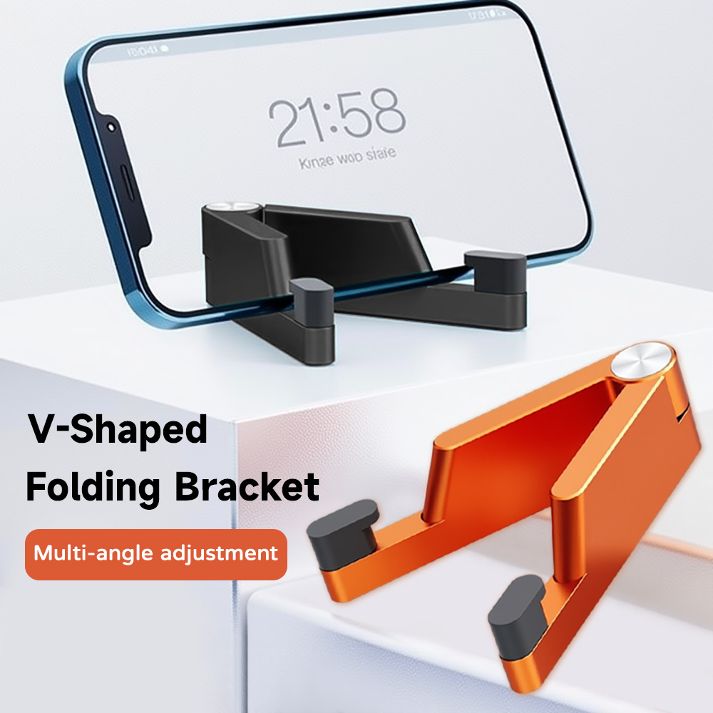 Tablet Stand Adjustable - Składany uchwyt w kształcie litery V,