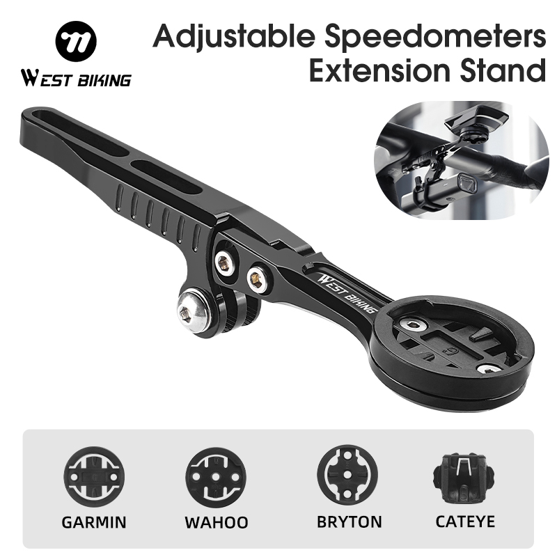 Tablet Computer Accessories - WEST BIKING Uchwyt prędkościomierza rowerowego Lekki,