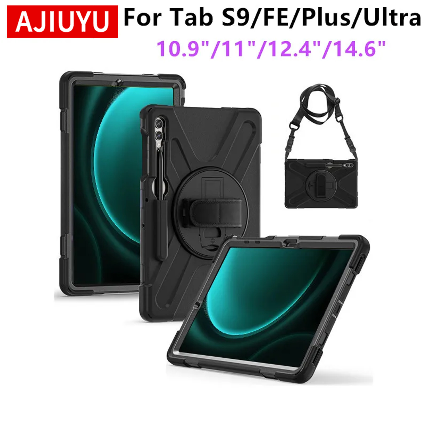 Samsung Tablet A9 Accessories - Wytrzymałe, wstrząsoodporne etui do Samsung Galaxy