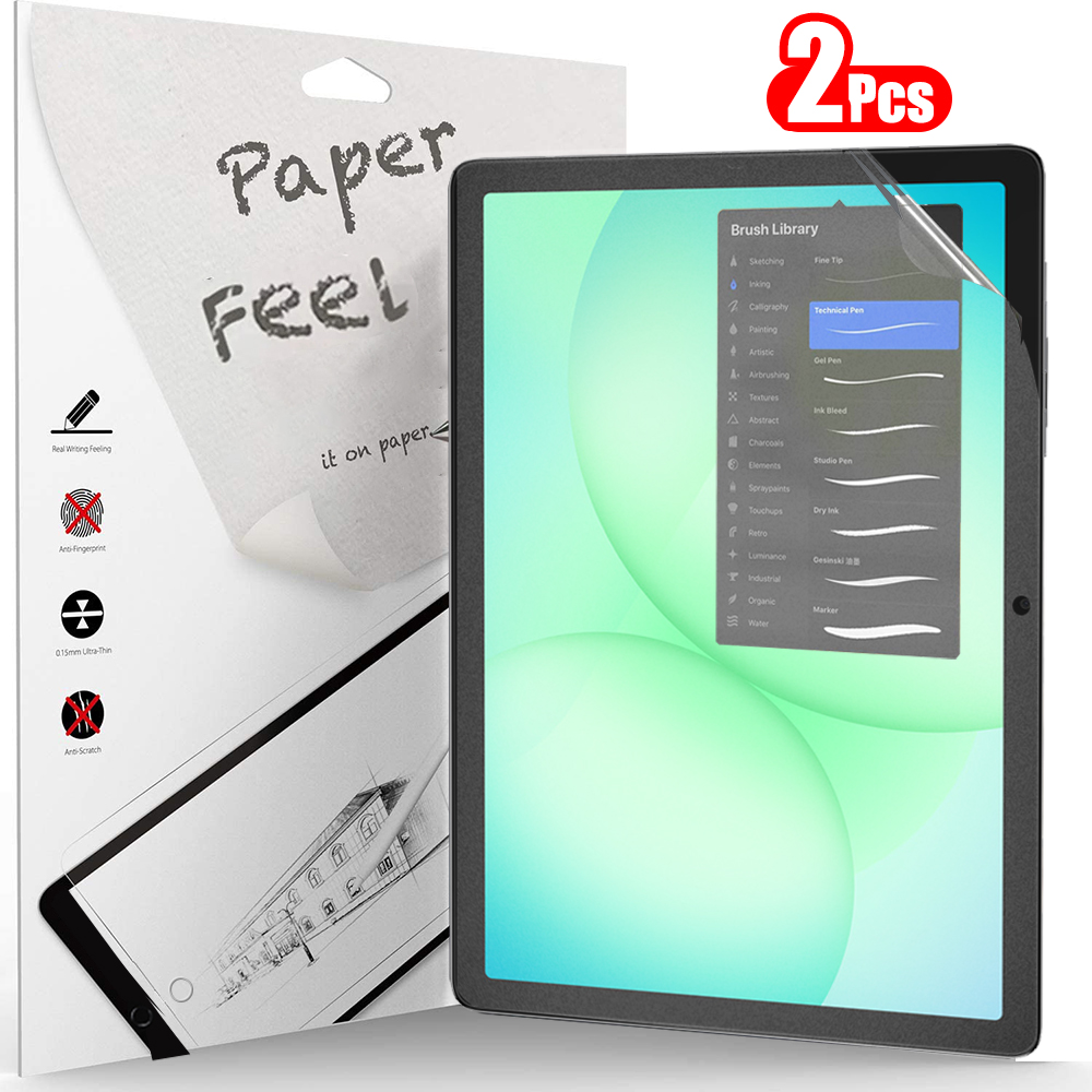 Paper Feel Screen Film - 2 szt. Folii o fakturze papieru