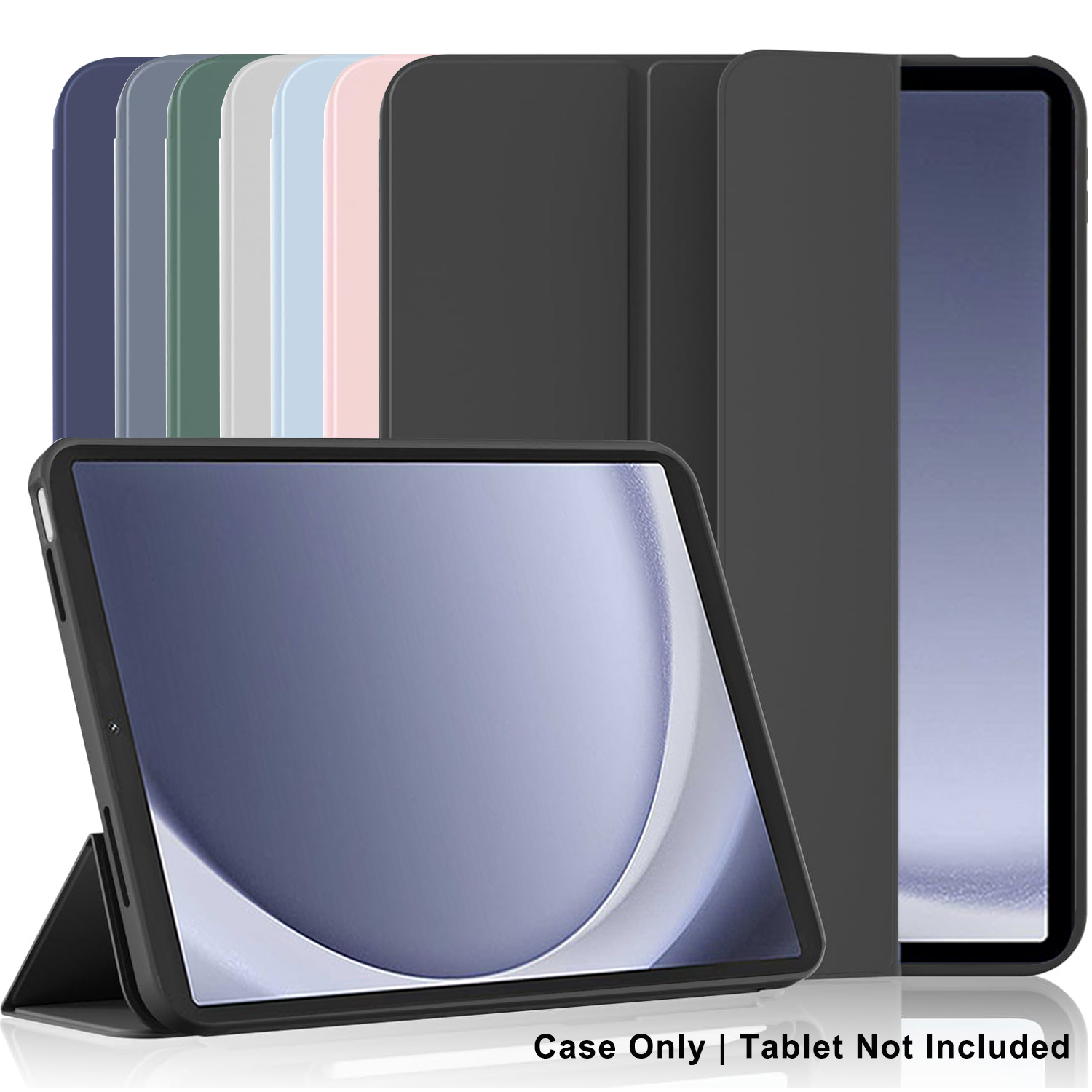 Samsung Tablet A9 Accessories - Etui z klapką, składane na trzy