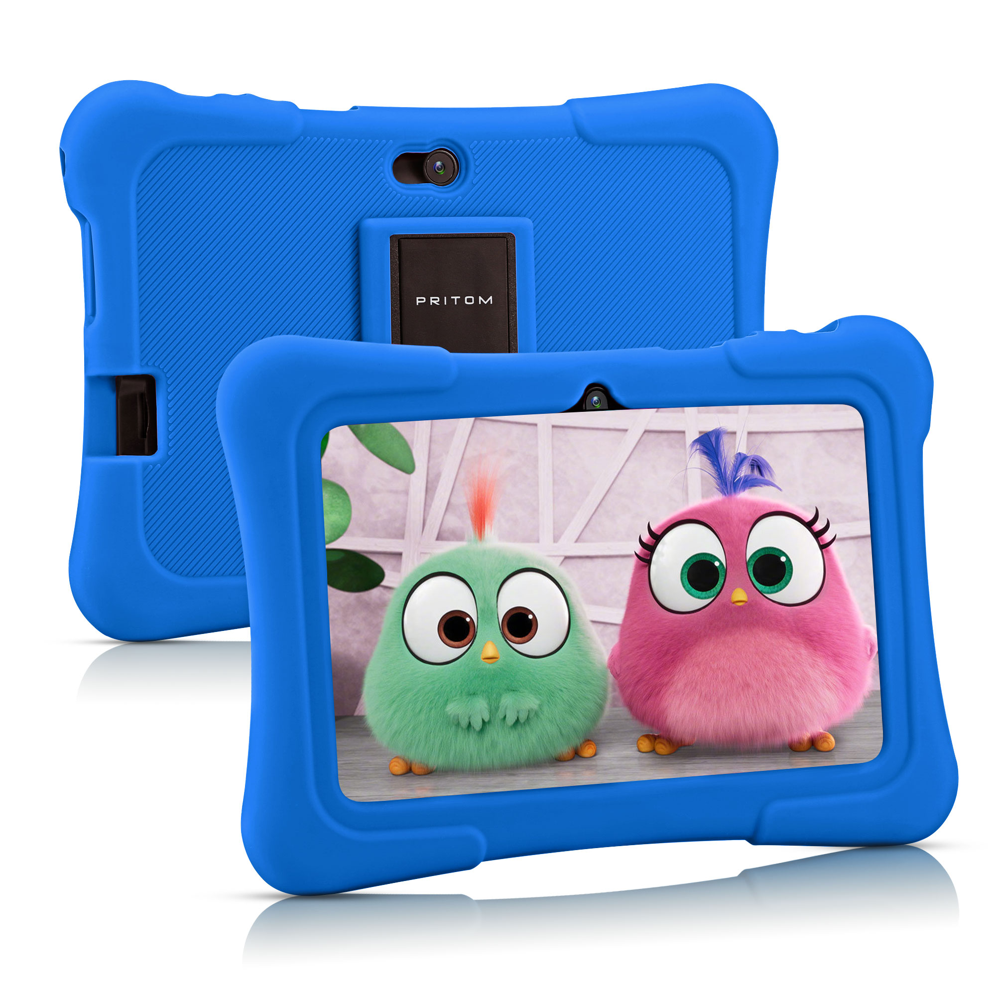 Kids Tablet With Accessories - Tablet dla dzieci PRITOM 7 cali,