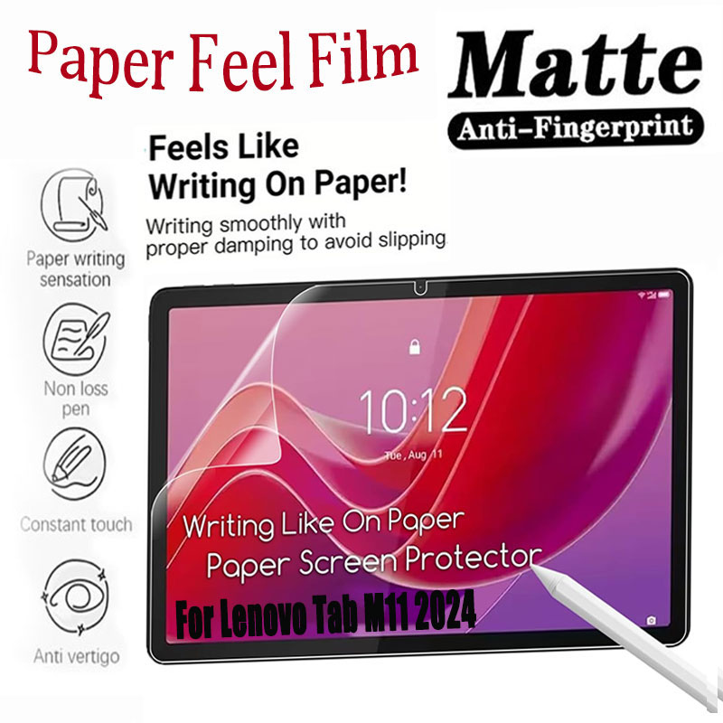 Paper Feel Screen Film - Matowa folia papierowa do tabletu Lenovo
