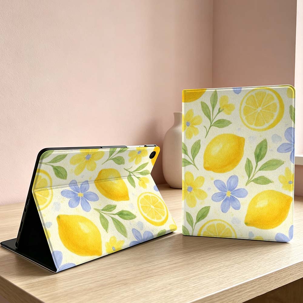 Samsung Tablet S11 Accessories - Miękkie etui z motywem cytryn na