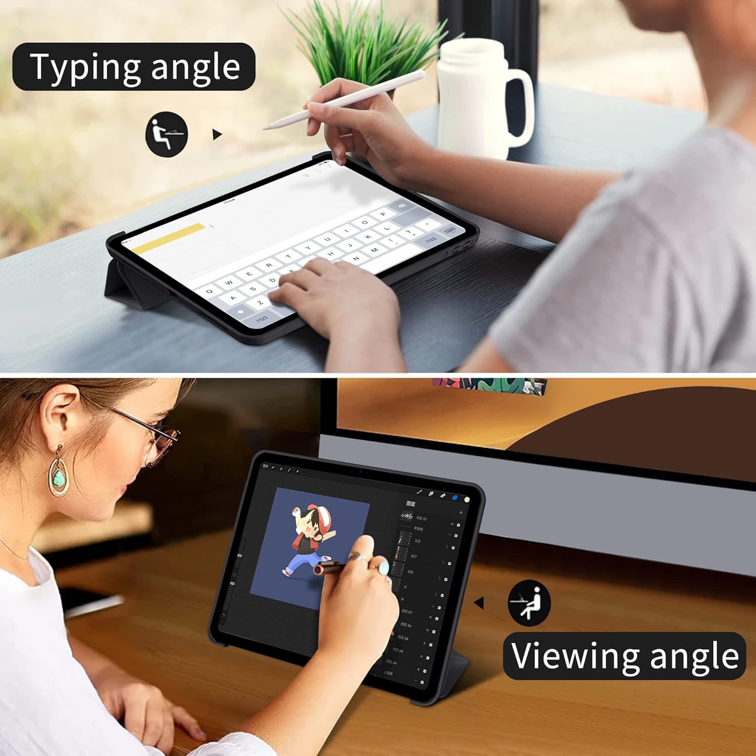 Etui z klapką, składane na trz – Samsung Tablet A9 Accessories recenzja i cena