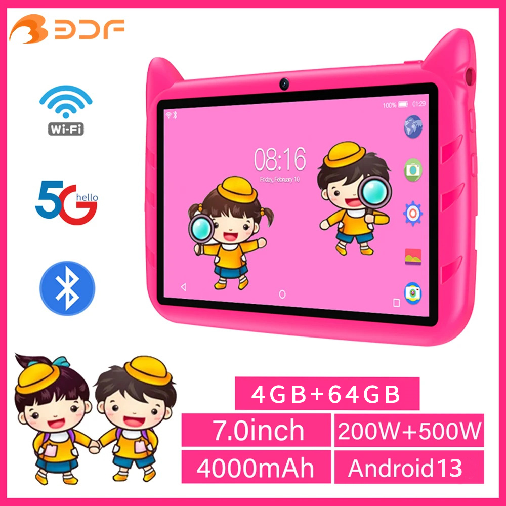 BDF 7-calowy tablet dziecięcy  – Kids Tablet With Accessories recenzja i cena