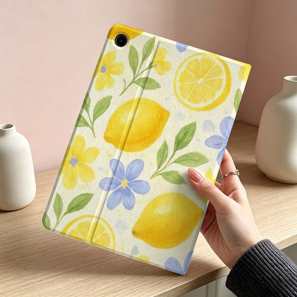 Miękkie etui z motywem cytryn  – Samsung Tablet S11 Accessories recenzja i cena